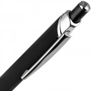 Ручка шариковая Chromos Soft Touch, черная арт. 17694.30