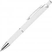 Ручка шариковая Chromos Soft Touch, белая арт. 17694.60