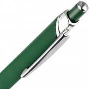 Ручка шариковая Chromos Soft Touch, зеленая арт. 17694.90