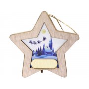 Новогодняя подвеска с подсветкой «Звезда» арт. 625336p Новогодняя подвеска с подсветкой «Звезда» арт. 625336p