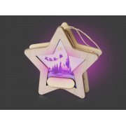Новогодняя подвеска с подсветкой «Звезда» арт. 625336p Новогодняя подвеска с подсветкой «Звезда» арт. 625336p