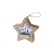 Новогодняя подвеска с подсветкой «Звезда» арт. 625336p Новогодняя подвеска с подсветкой «Звезда» арт. 625336p