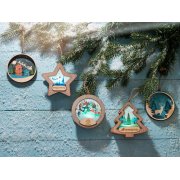 Новогодняя подвеска с подсветкой «Звезда» арт. 625336p Новогодняя подвеска с подсветкой «Звезда» арт. 625336p