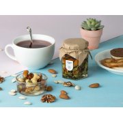 Мед с миксом из орехов