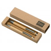 Подарочный набор «Tender bamboo» с шариковой ручкой и механическим карандашом из бамбука арт. 13473.09 Подарочный набор «Tender bamboo» с шариковой ручкой и механическим карандашом из бамбука арт. 13473.09