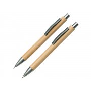Подарочный набор «Tender bamboo» с шариковой ручкой и механическим карандашом из бамбука арт. 13473.09 Подарочный набор «Tender bamboo» с шариковой ручкой и механическим карандашом из бамбука арт. 13473.09