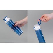 Бутылка для воды "Vita" 600 мл синий с белым