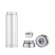 Заварочный термос "Press" 400 мл серебристый