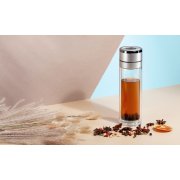 Заварочный термос "Press" 400 мл серебристый