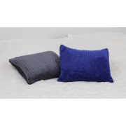 Плед "Волна" темно-серый