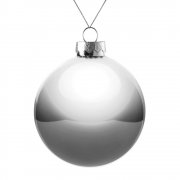 Оформительский шар Finery, 10 см, глянцевый серебристый