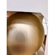 Оформительский шар Finery, 8 см, матовый золотистый