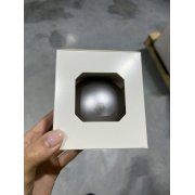 Оформительский шар Finery, 8 см, матовый серебристый