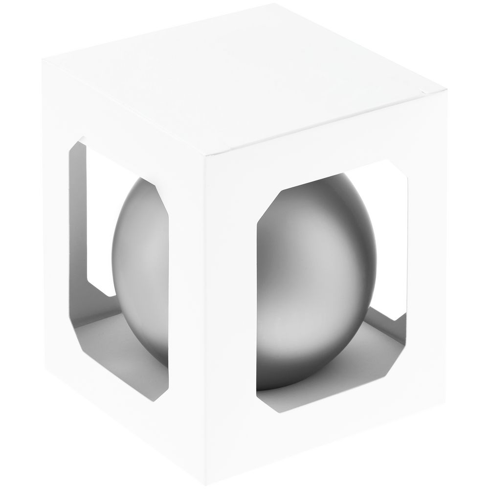 Оформительский шар Finery, 10 см, матовый серебристый арт. 17681.10 Оформительский шар Finery, 10 см, матовый серебристый арт. 17681.10