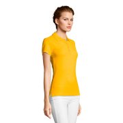 Рубашка поло женская PEOPLE 210 Жёлтый
