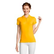 Рубашка поло женская PEOPLE 210 Жёлтый