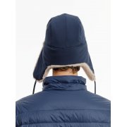 Шапка-ушанка Wasa, темно-синяя