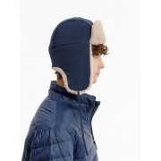 Шапка-ушанка Wasa, темно-синяя