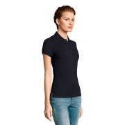 Рубашка поло женская PEOPLE 210 Темно-синий