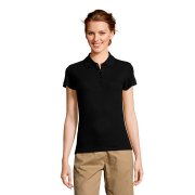 Рубашка поло женская PEOPLE 210 Черный