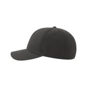 Бейсболка BEAT-S, 6 клиньев, пластиковая застежка Темно-серый