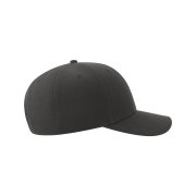 Бейсболка BEAT-S, 6 клиньев, пластиковая застежка Темно-серый