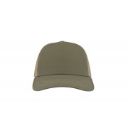 Бейсболка RAPPER CANVAS-S, 5 клиньев, пластиковая застёжка Оливковый