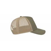 Бейсболка RAPPER CANVAS-S, 5 клиньев, пластиковая застёжка Оливковый