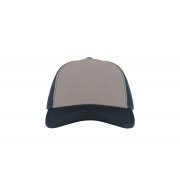 Бейсболка RAPPER CANVAS-S, 5 клиньев, пластиковая застёжка Серый