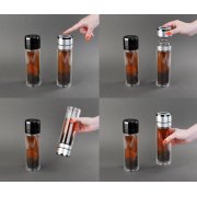 Набор подарочный "Pleasure": термос "Press", специи серебристый