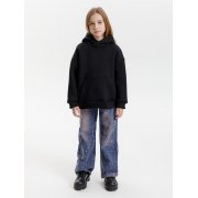 Худи детское оверсайз Junipero, черное