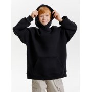 Худи детское оверсайз Junipero, черное