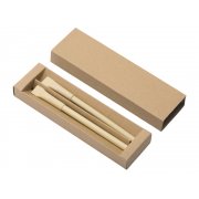 Подарочный набор «Recycled Duo» c шариковой ручкой и вечным карандашом из переработанной бумаги