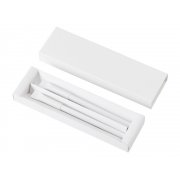 Подарочный набор «Recycled Duo» c шариковой ручкой и вечным карандашом из переработанной бумаги