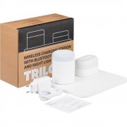 Станция беспроводной зарядки с колонкой и ночником Trilogy, белая арт. 16577.60 Станция беспроводной зарядки с колонкой и ночником Trilogy, белая арт. 16577.60