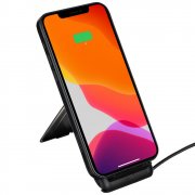 Органайзер с беспроводной зарядкой и набором адаптеров Octopod, черный арт. 16877.30 Органайзер с беспроводной зарядкой и набором адаптеров Octopod, черный арт. 16877.30