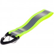 Светоотражающий брелок Flashline, серый с зеленым арт. 15458.90