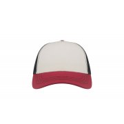 Бейсболка RAPPER CANVAS-S, 5 клиньев, пластиковая застёжка Белый