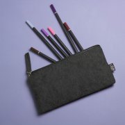 Пенал-косметичка FELTY, RPET фетр Темно-серый