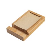 Подставка для телефона FOCUS с блоком бумаги для записи Бежевый