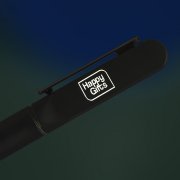 Ручка шариковая NEO с подсветкой после гравировки, soft touch Синий арт. 40403/24/30