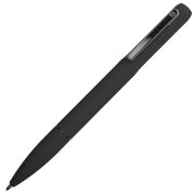 Ручка шариковая NEO с подсветкой после гравировки, soft touch Черный