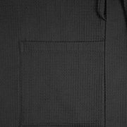 Халат вафельный Kimono, черный