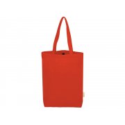 Сумка Fixy из переработанного хлопка 220 г/м2 с фиксирующей лентой