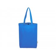 Сумка Fixy из переработанного хлопка 220 г/м2 с фиксирующей лентой