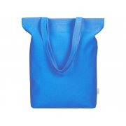 Сумка Fixy из переработанного хлопка 220 г/м2 с фиксирующей лентой