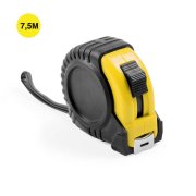 Рулетка GRADE с металлическим клипом 7.5 м., красный, пластик Красный