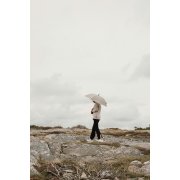 Зонт-трость антишторм VINGA Baltimore из rPET AWARE™, d120 см