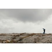 Зонт-антишторм с автоматическим открыванием VINGA Baltimore из rPET AWARE™, d112 см арт. V850105