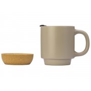 Кружка с пробковым дном и крышкой «Denpasar»